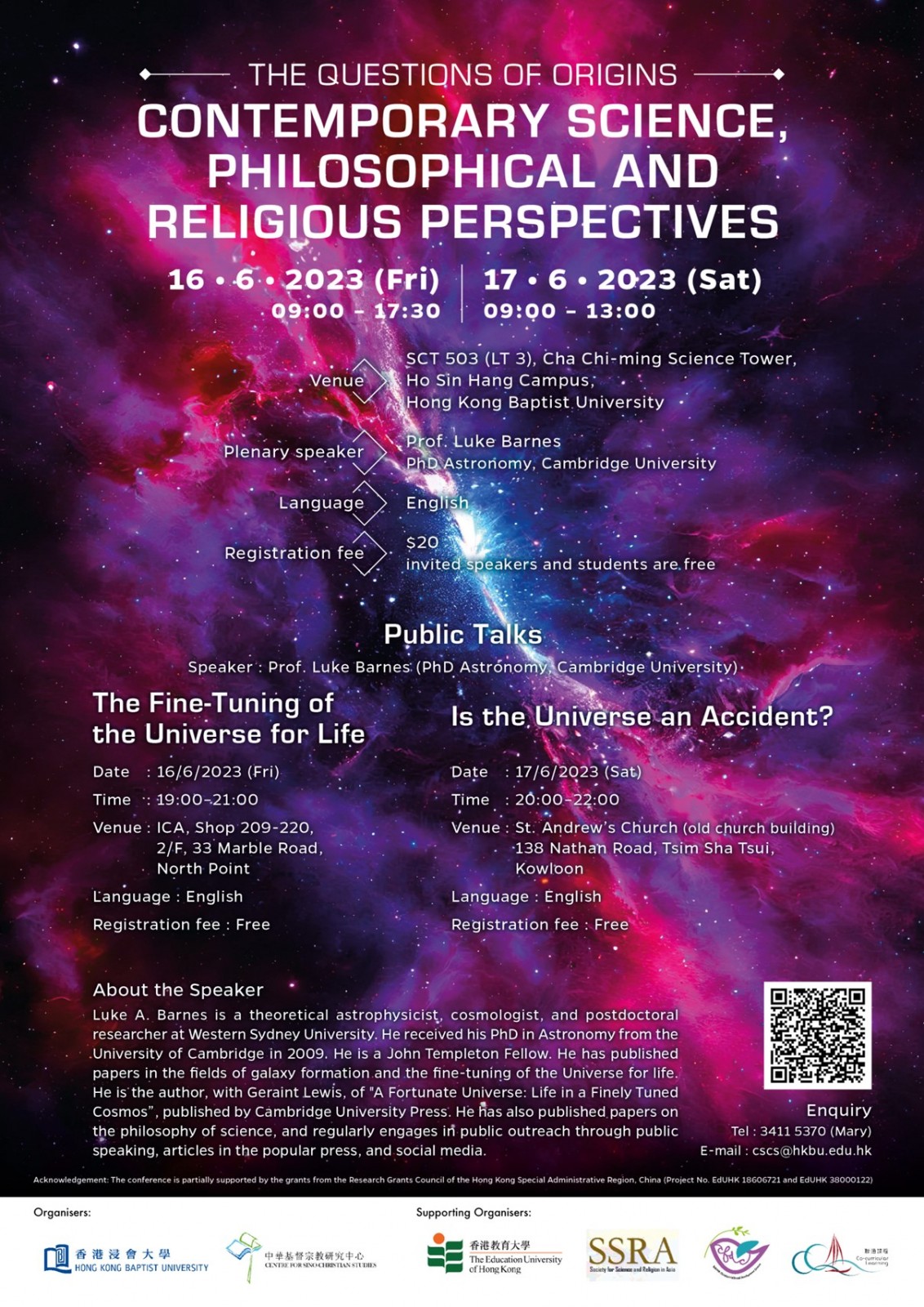The Questions of Origins: Contemporary Science, Philosophical and Religious Perspectives
