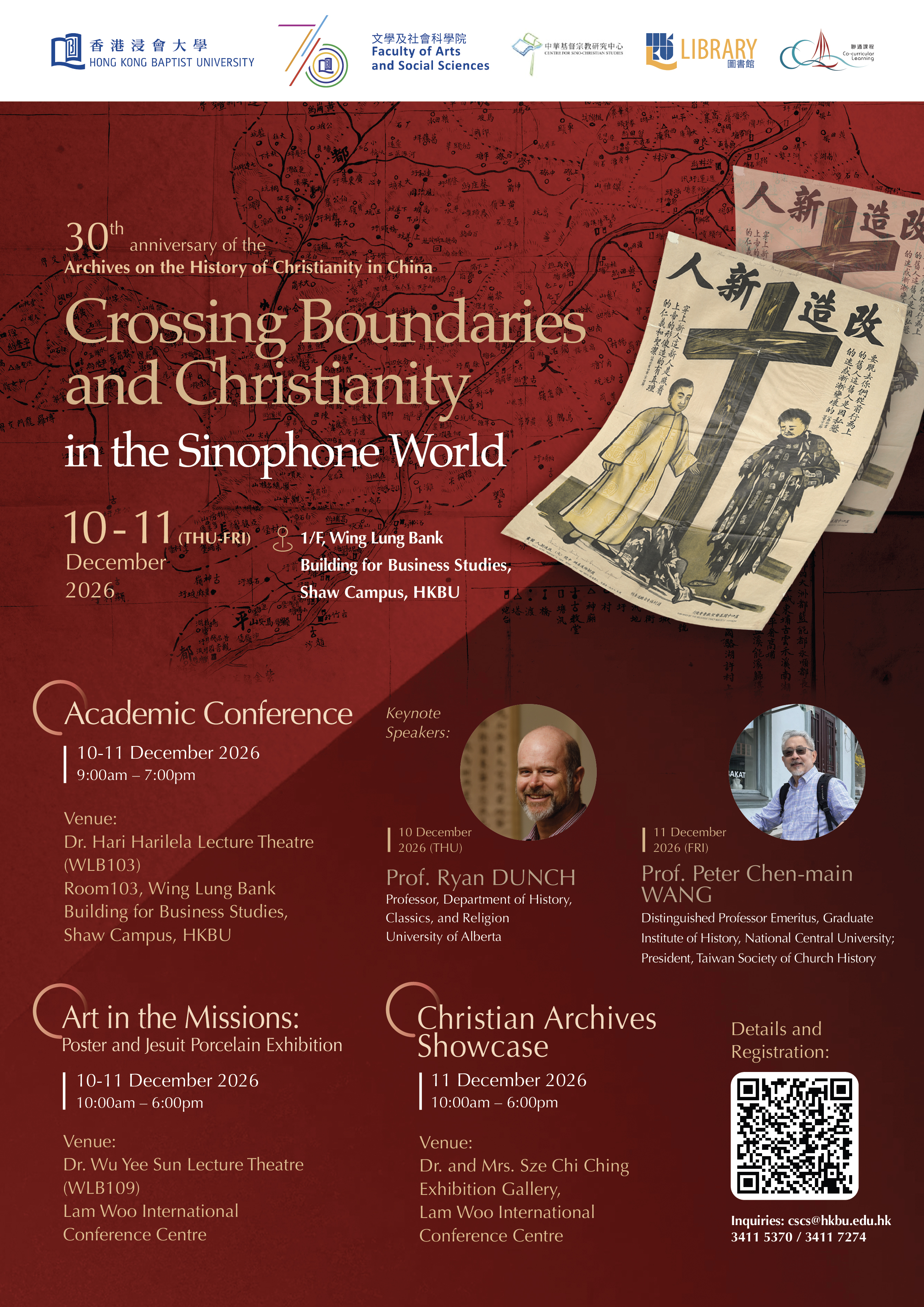 Crossing Boundaries and Christianity in the Sinophone World