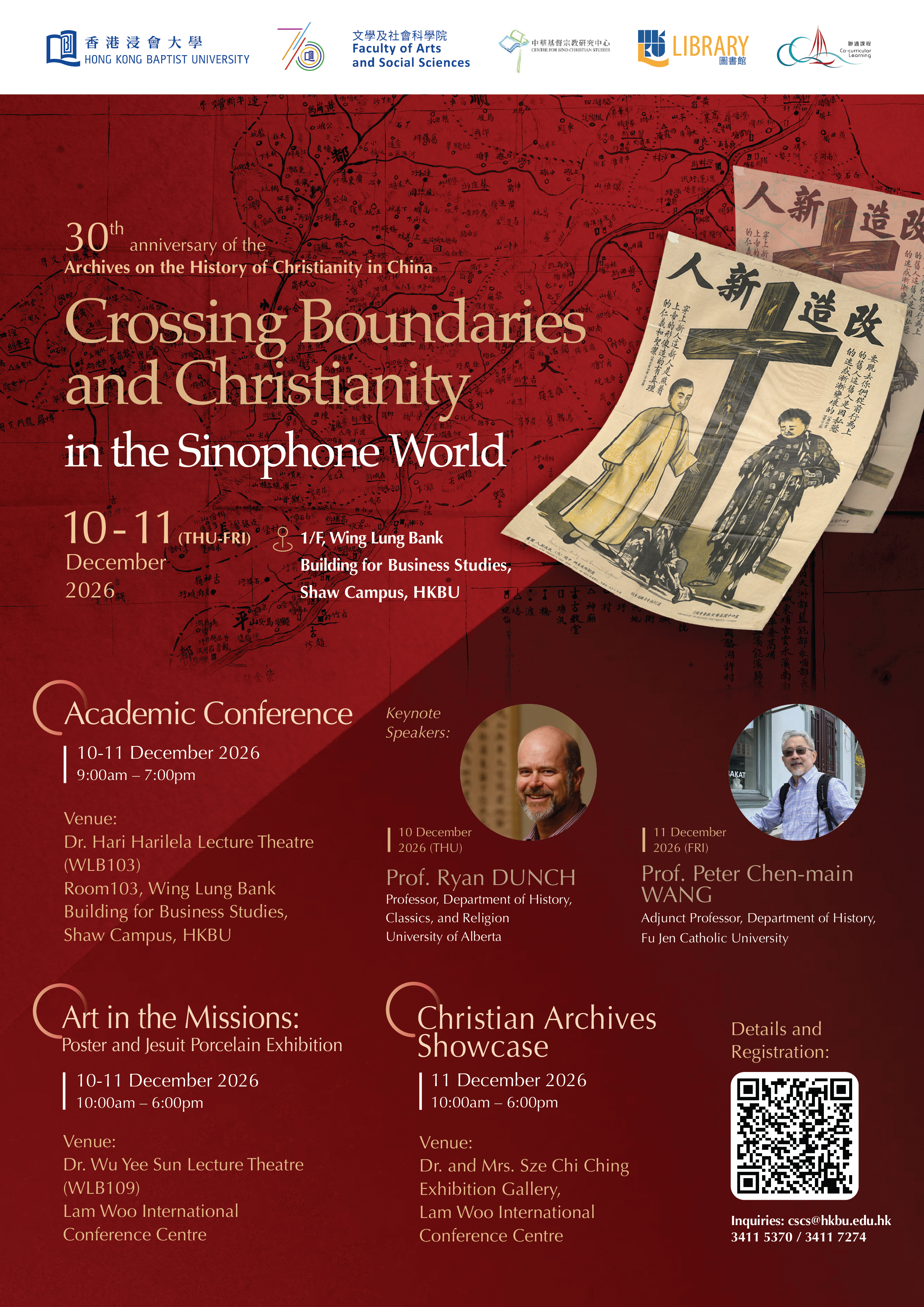 Crossing Boundaries and Christianity in the Sinophone World