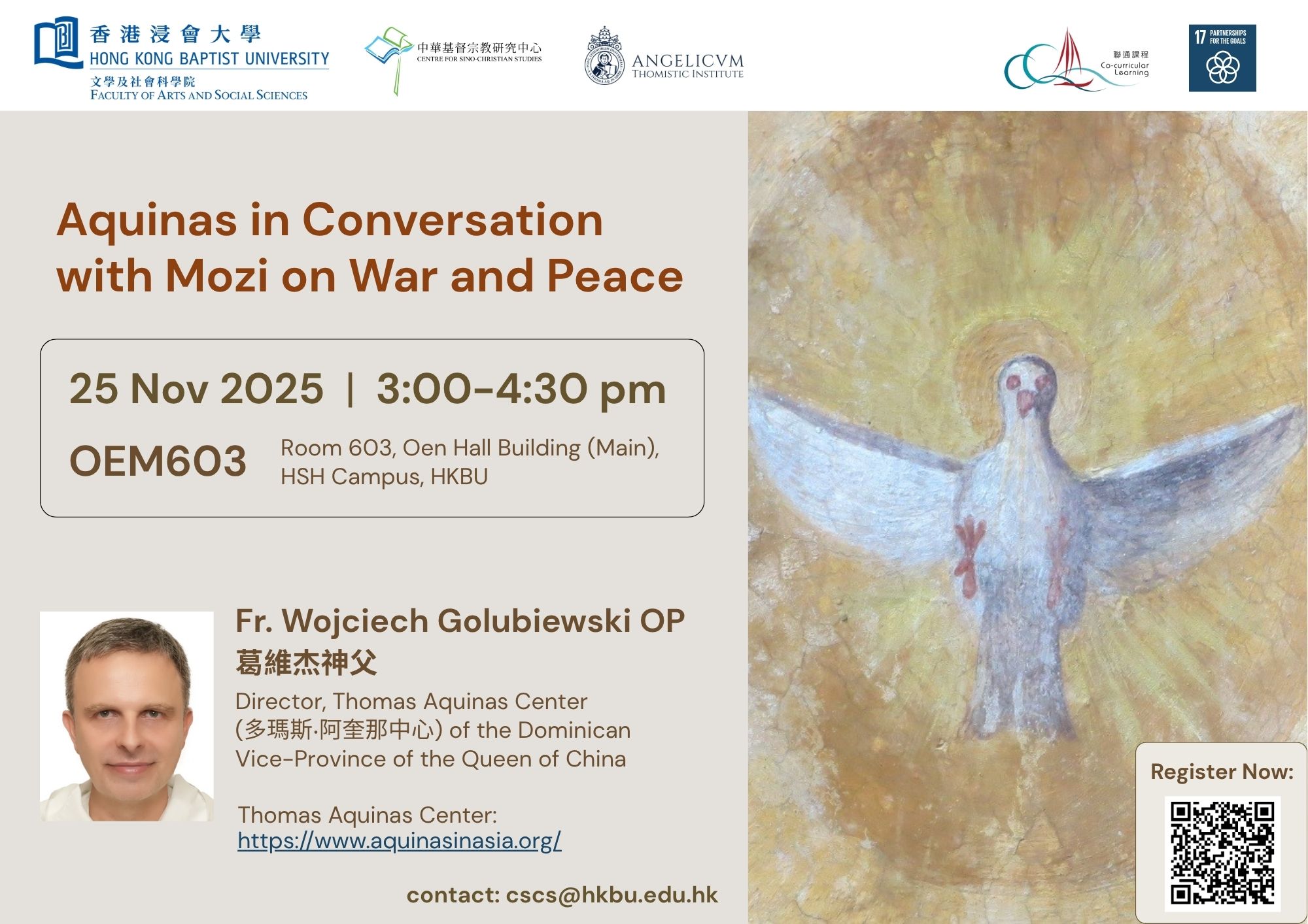 Aquinas in Conversation with Mozi on War and Peace