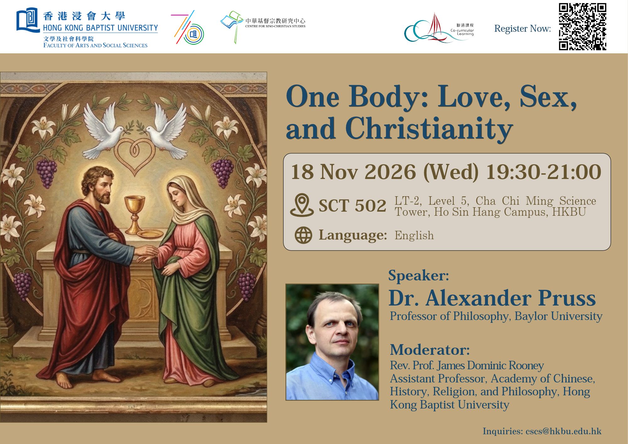 One Body: Love, Sex, and Christianity